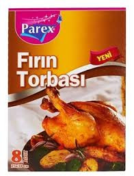 Parex Fırın Torbası 8 Adet 24 x 38 Cm